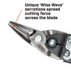 Crescent Wiss Metalmaster Aviation Snips Right Cut 248mm -Tool Promotional Store 1205152 3 9