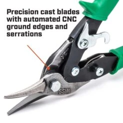 Crescent Wiss Metalmaster Aviation Snips Right Cut 248mm -Tool Promotional Store 1205152 6 9