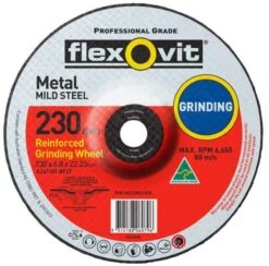 Flexovit Metal Grinding Wheel 230 X 6.8 X 22.2mm