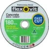 Flexovit Masonry Cut-Off Wheel 178 X 3.2 X 22.2mm