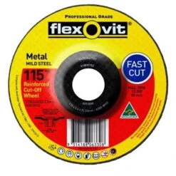 Flexovit Metal Cut-Off Wheel 115 X 3.4 X 22mm