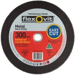 Flexovit Metal Cut-Off Wheel 300 X 3.4 X 25.4mm