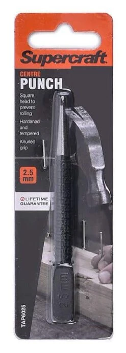 Supercraft Centre Punch 2.5mm