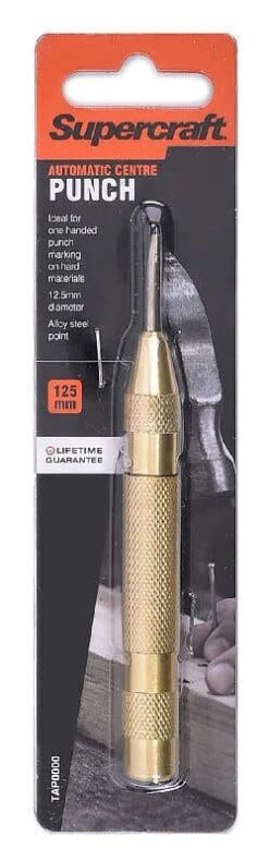 Supercraft Auto Centre Punch 125mm