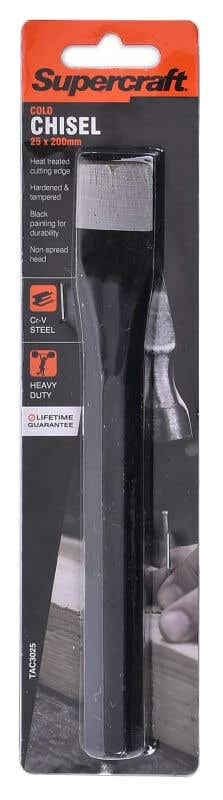Supercraft Cold Chisel 25 X 200mm