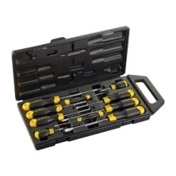 Stanley Cushion Grip Screwdriver Set - 10 Piece