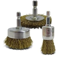 Josco Brumby Spindle Wire Brush Kit - 3 Piece