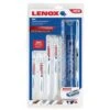 Lenox Reciprocating Saw Blade Kit With Pouch 9 Piece
