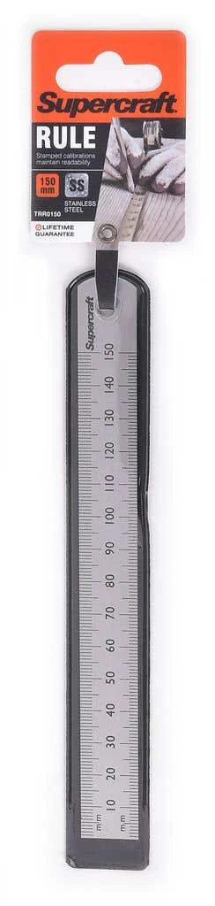 Supercraft Rule Stainless Steel 150mm
