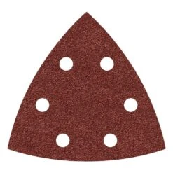 Norton Sanding Sheet 6H P80 Grit 93 X 93mm - 5 Pack