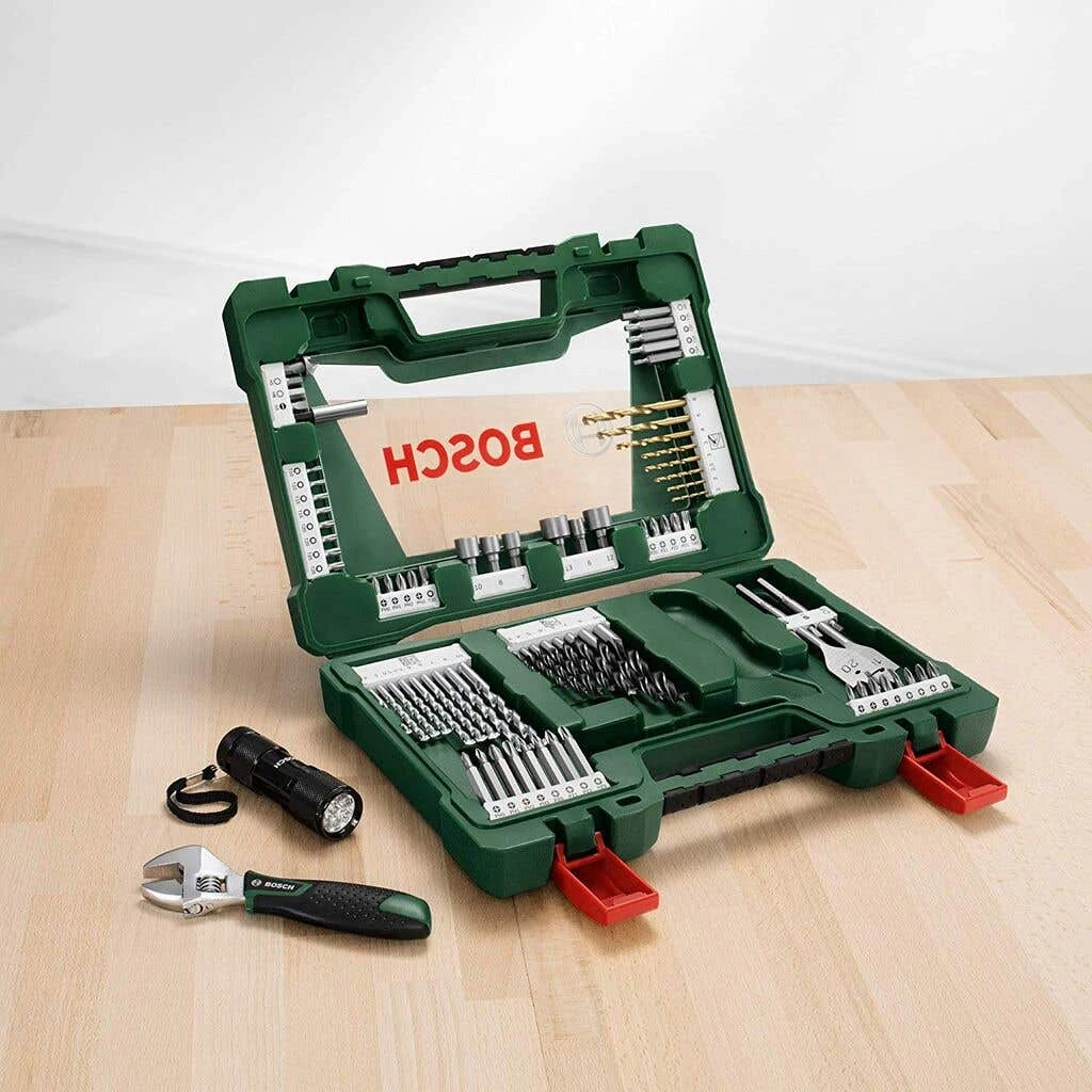 Bosch V-Line Titanium And Screwdriver Drill Bit Set - 83 Piece 2 Bosch V-Line Titanium And Screwdriver Drill Bit Set - 83 Piece - Image 2