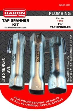 Haron Tap Spanner Kit - Set Of 3