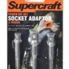 Supercraft Power Bit Socket Adaptor - 3 Pieces