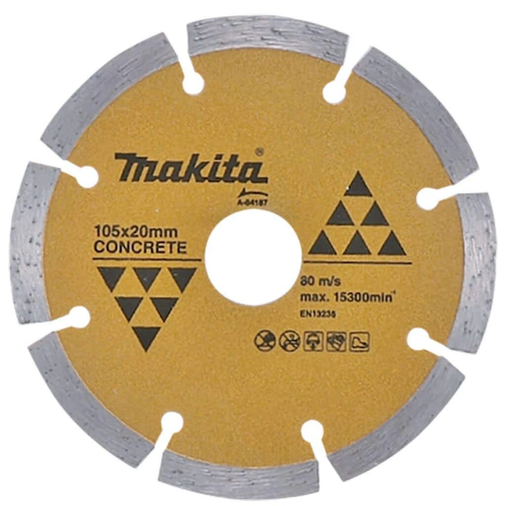 Makita Diamond Blade Segmented Standard 105 X 20/16mm 1 Makita Diamond Blade Segmented Standard 105 X 20/16mm