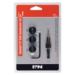 P&N Quickbit TCT Drill Countersink Set 3.97mm 12g