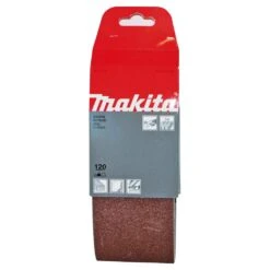 Makita Abrasive Belt P120 76 X 457 - 5 Pack
