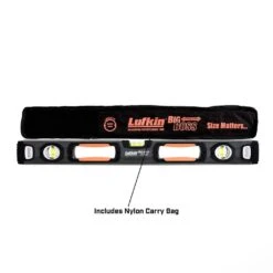 Crescent Lufkin Big Boss Spirit Level + Bag - 3 Vial 600mm -Tool Promotional Store 3743689 3 9