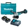 Makita 18V Brushless 125mm Slide Switch Angle Grinder Kit DGA504RTE