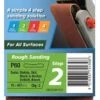 Norton Sanding Belt P60 Grit 75 X 457mm - 2 Pack