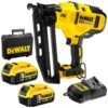 DEWALT 18V XR 5.0Ah Brushless Finishing Nailer Kit - DCN660P2-XE