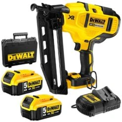 DEWALT 18V XR 5.0Ah Brushless Finishing Nailer Kit - DCN660P2-XE