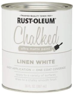 Rust-Oleum Chalked Paint Linen White 887ml
