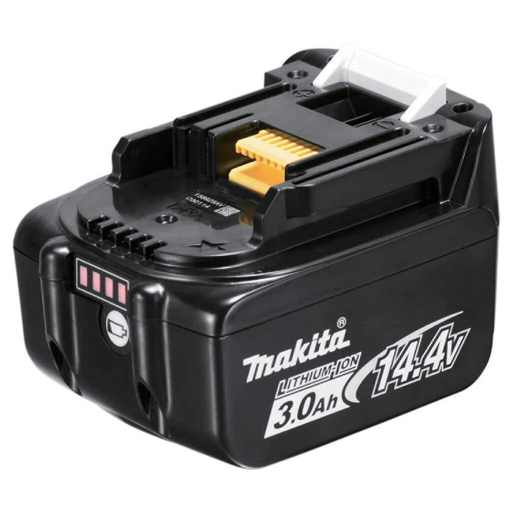 Makita 14.4V 3.0Ah Battery With Fuel Gauge BL1430B 1 Makita 14.4V 3.0Ah Battery With Fuel Gauge BL1430B