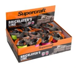 Supercraft Bricklayers Line Assorted Colours 100m
