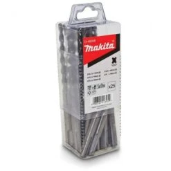 Makita SDS Plus Standard Drill Bit Set - 25 Piece