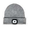 Lion Grey LED Beanie