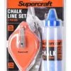 Supercraft Chalk Line Reel Set 30m - 2 Piece