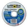 Flexovit Cutting-Off Wheels A30S Iron Free 115 X 2.5 X 22.23mm