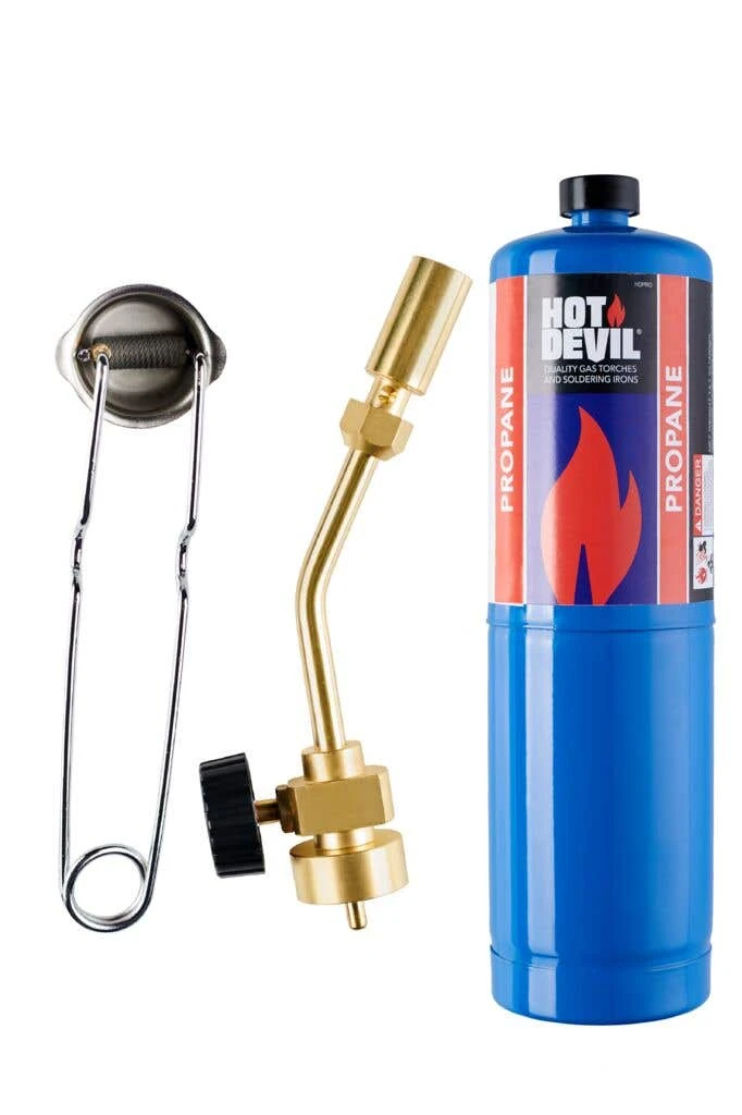 Hot Devil Propane Torch Kit With Hand Sparker 1 Hot Devil Propane Torch Kit With Hand Sparker