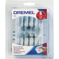 Dremel Router Bit Set - 6 Piece