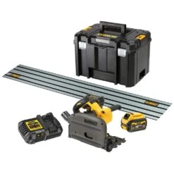 DEWALT 54V XR Brushless Plunge Saw Combo Kit DCS520T2-XE