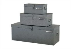 Storage Geelong Diamond Plate Tool Box 3 Pack