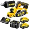 DEWALT 18V 5.0Ah XR Li-Ion Brushless Planer Kit - DCP580P2-XE