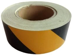 Medalist Reflect Adhesive Tape Yellow & Black 50mm X 10m