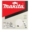 Makita Random Orbital Sander Disc 9 Hole 60G White 150mm - 10 Pack