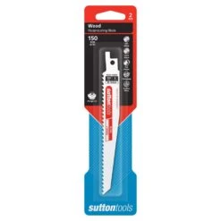 Sutton Tools Wood Reciprocating Blade Fast Plunge Cut - 2 Pack