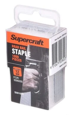 Supercraft Staple Brad Nail 12mm - 1000 Pieces