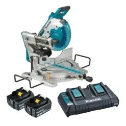 Makita 36V (18Vx2) Mobile Brushless AWS* 260mm (10-1/4") Slide Compound Saw Kit DLS111PT2