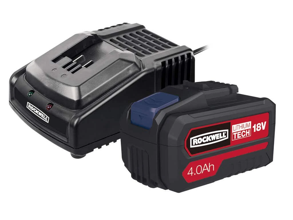 Rockwell 18V 4.0Ah Battery & Charger Kit 1 Rockwell 18V 4.0Ah Battery & Charger Kit
