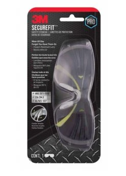 3M SecureFit 400 Series Safety Glasses Clear