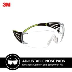 3M SecureFit 400 Series Safety Glasses Clear -Tool Promotional Store 5800115 3 2