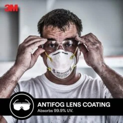 3M SecureFit 400 Series Safety Glasses Clear -Tool Promotional Store 5800115 4 2