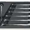 GEARWRENCH 12 Point XL X-Beam Ratcheting Combination SAE Wrench Set - 9 Piece