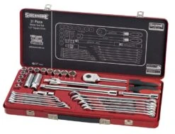 Sidchrome Metric 1/2″ Drive Socket & Spanner Set - 31 Piece