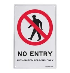 Sandleford Danger No Entry Authorised Personnel Only Sign