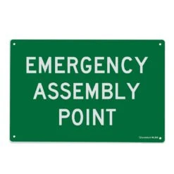 Sandleford Emergency Assembly Point Sign